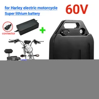 harley electric car lithium battery waterproof 18650 battery 60v 50ah for two wheel foldable citycoco electric scooter bicycle
