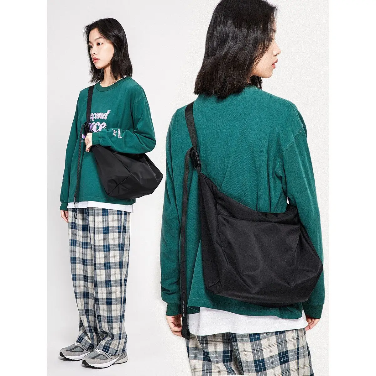 

Crossbody Bags for Women Large Shoulder Bolsa Girls Messenger Bolso Casual Nylon Sac Femme Fashion Schoolbag New Design Mujer