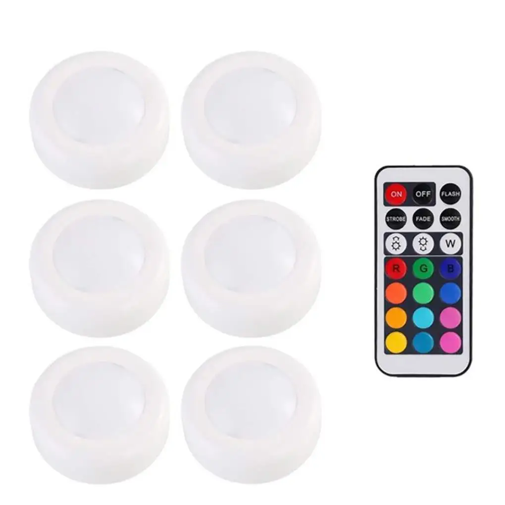 

Closet Light Cabinet Lamp Puck Lighting Household Decorations Remote Control