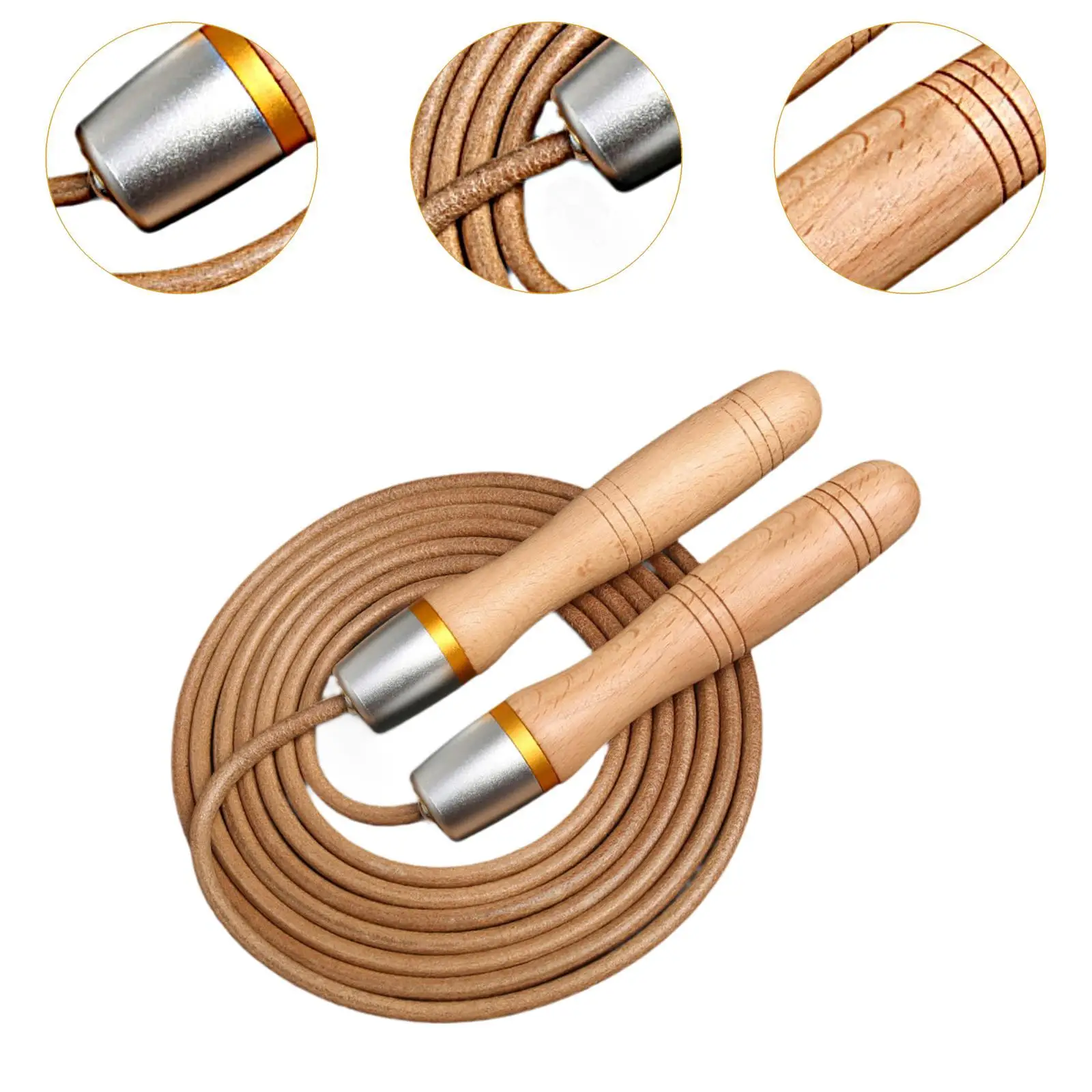 Скакалка для прыжков 118 дюймов износостойкая нескользящая ручка прочное