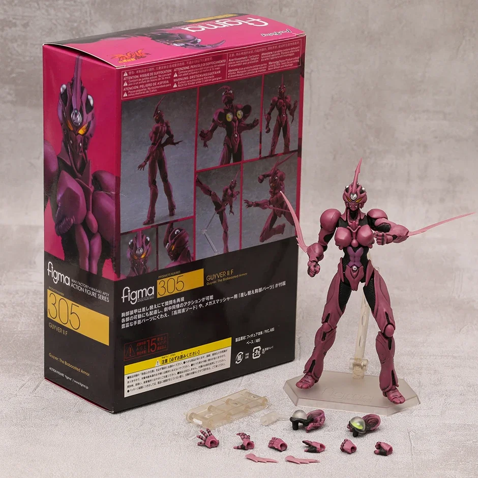 Figma Guyver II F, биоусиленная броня, ПВХ экшн-фигурка, модель игрушки, Подлинная фигурка