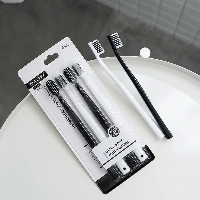 4 шт./набор Дорожный комплект для чистки зубов и полости рта