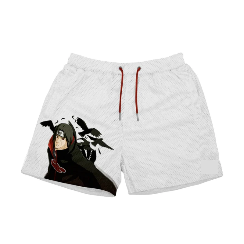 

Japanese Anime Shorts Men 3D Printed Fashion Gym Shorts Men Loose Casual Daily Workout Jogging Fitness Summer Beach Shorts