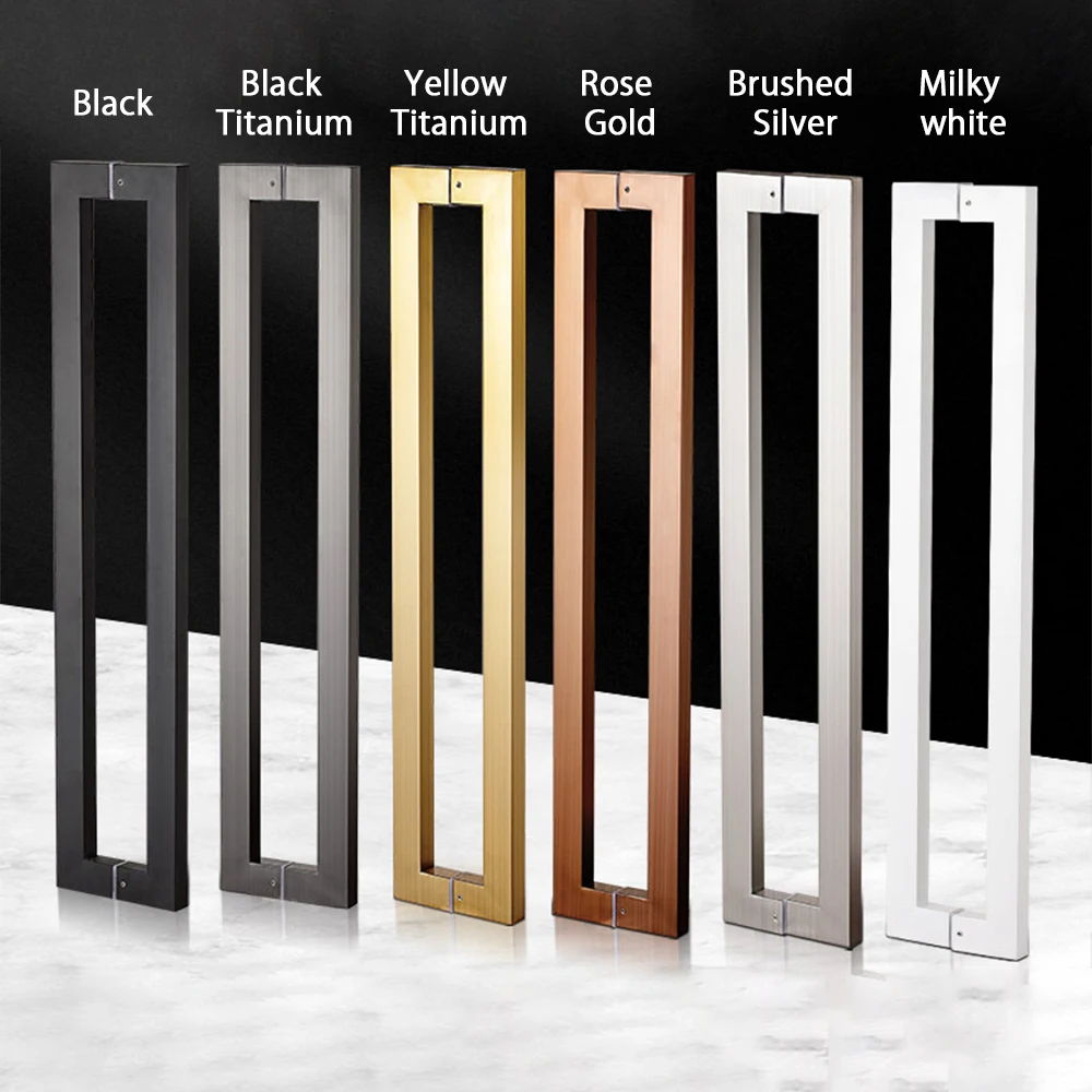 

Ручка для межкомнатной двери сарая из нержавеющей стали, стеклянные дверные ручки для ванной комнаты, душа, деревянные дверные стеклянные дверные ручки для межкомнатных дверей