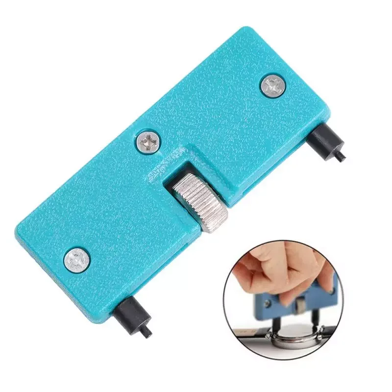 

Portable Two-legged Large-caliber Opener Kit Adjustable Watch Back Case Opener Cover Screw Remover Wrench Repair Tool