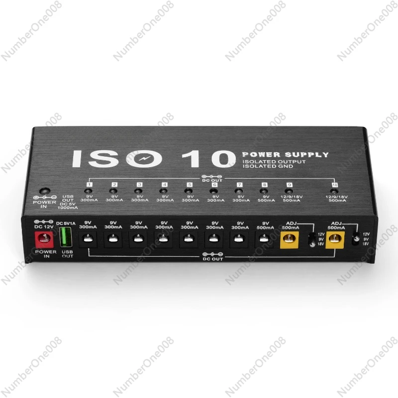 MOSKYAUDIO ISO10 POWER Независимый 10-позиционный эффекторный источник питания независимый