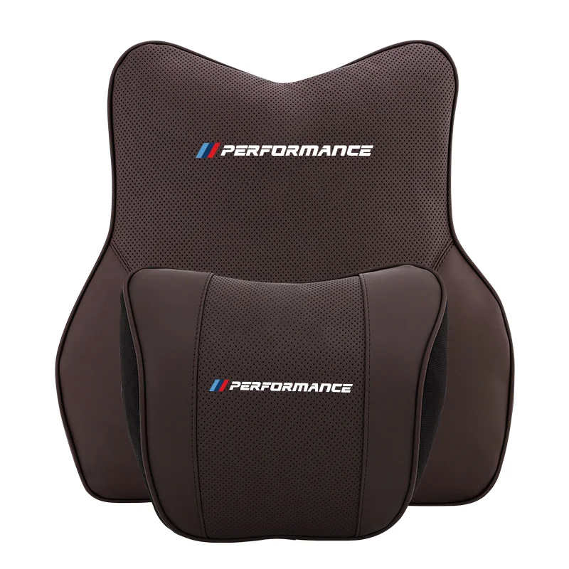 

Back Cushion Lumbar Pad For BMW 1 2 3 4 Series X1 X2 X3 X4 X5 X6 X7 F30 G30 F15 Memory Seat Back Waist Pillow Headrest Support