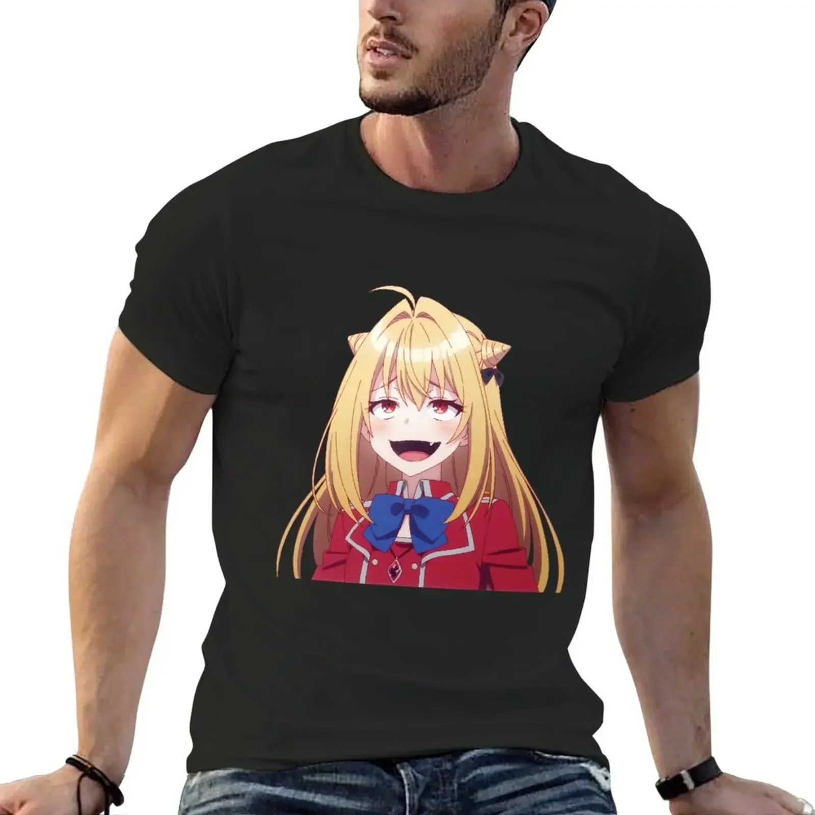 Terakomari Gandesblood (Hikikomari Kyuuketsuki no Monmon) Заготовки для футболок по индивидуальному заказу