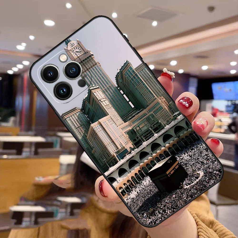 Исламский мусульманский чехол для телефона Mecca Iphone 11 16 15 Pro Max 12 Mini 13 14 X Xr Xs 6 6s 8 7 Plus
