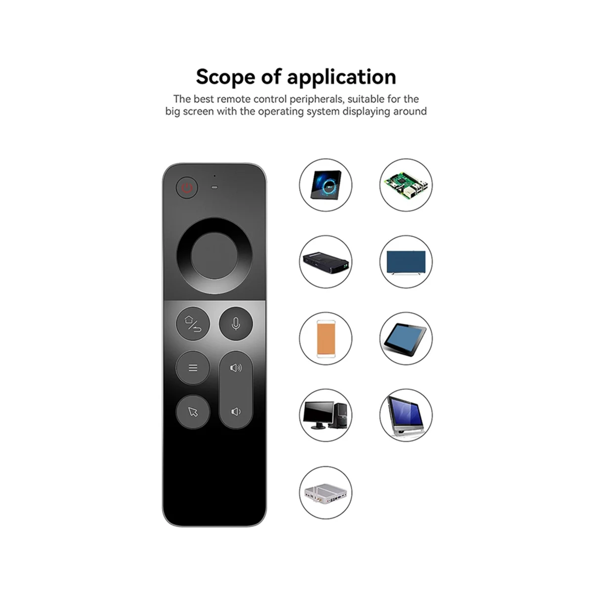 

W3 2.4G Wireless Mini Air Mouse Keyboard Intelligent Voice Remote Control Infrared Learning Controller Replacement