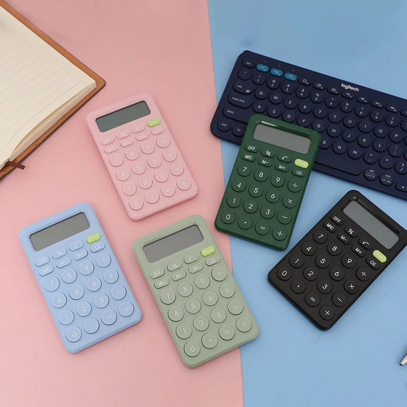 

1 шт. электронный калькулятор, настольный мини-калькулятор, инструмент для счета финансов для школьников, товары для мелкого бизнеса