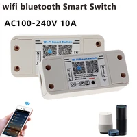 wifi bluetooth smart switch diy remote switch control timer relay automation for smart life work with alexa google home alice