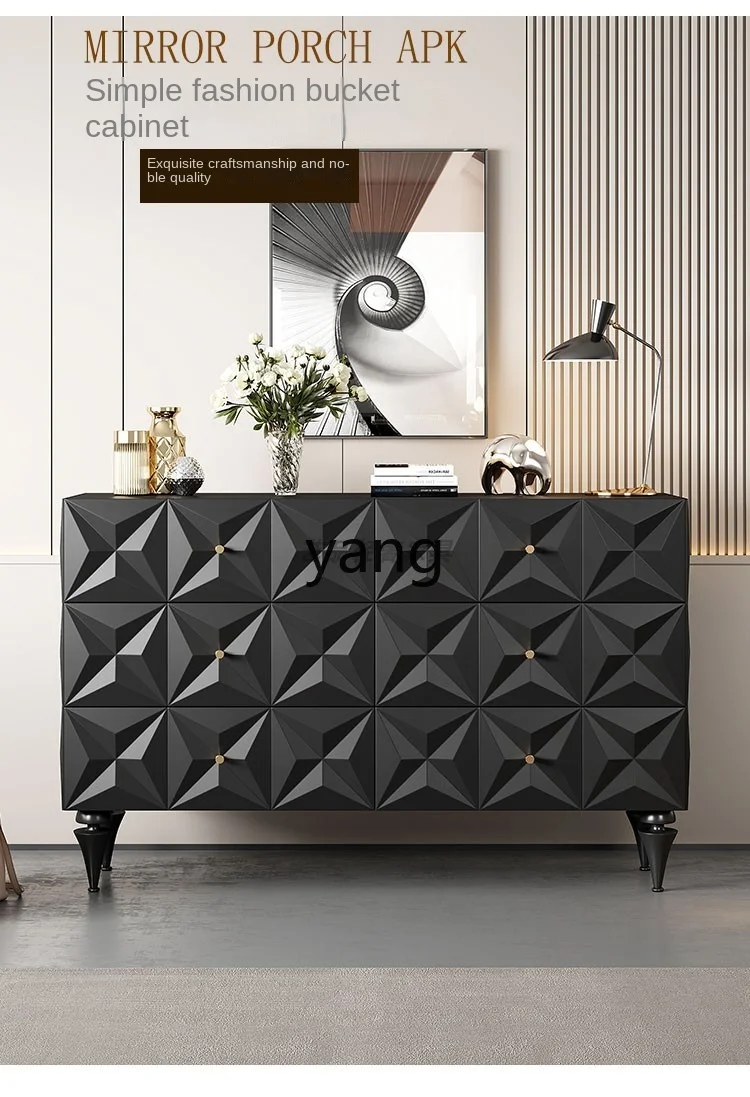 Деревянные комоды Yhl современный минималистичный входной шкаф сувенирный