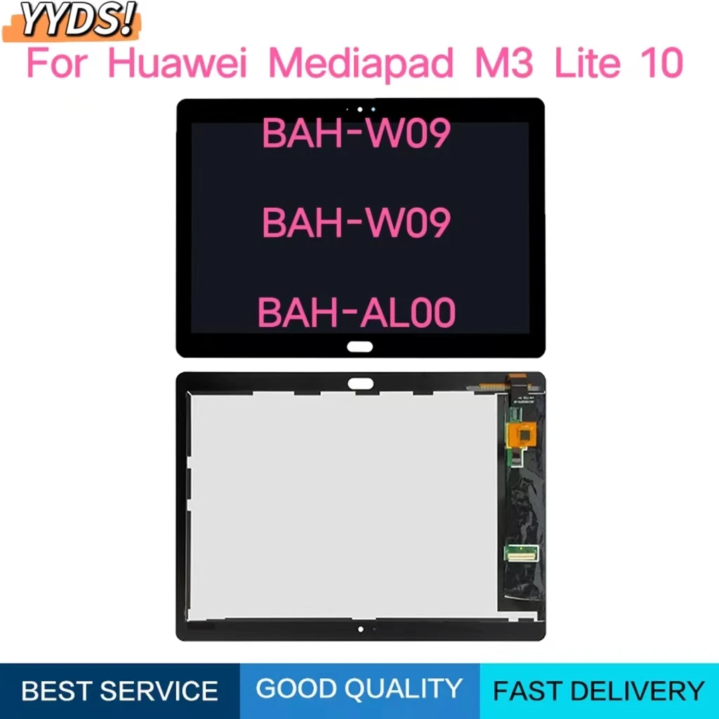 

Новинка 10,1, Оригинальный сенсорный ЖК-дисплей для Huawei MediaPad M3 Lite 10