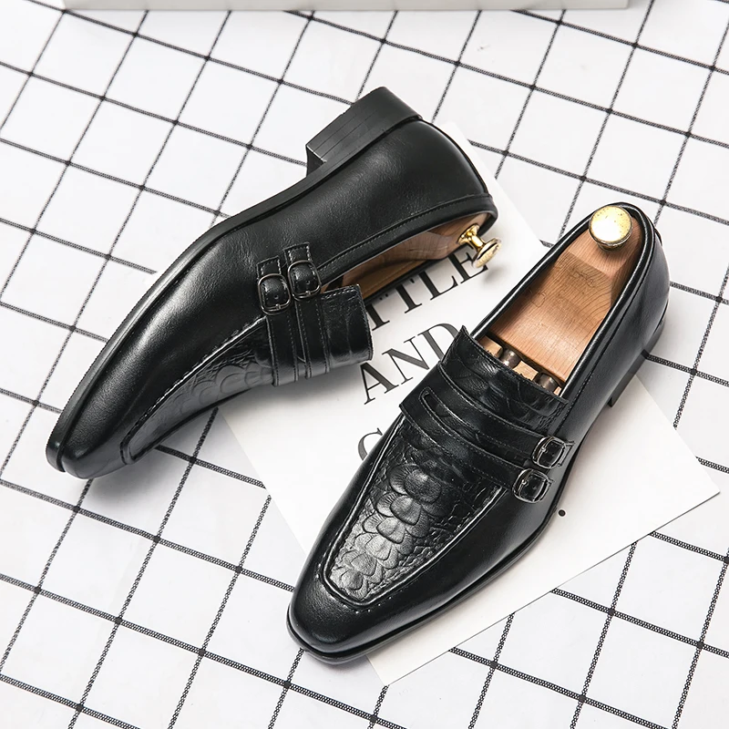 

Men's Genuine Leathe Oxford Comfortable Dress Shoes Originals Lace Up Formal Business Casual Daily Derby Shoes for Male