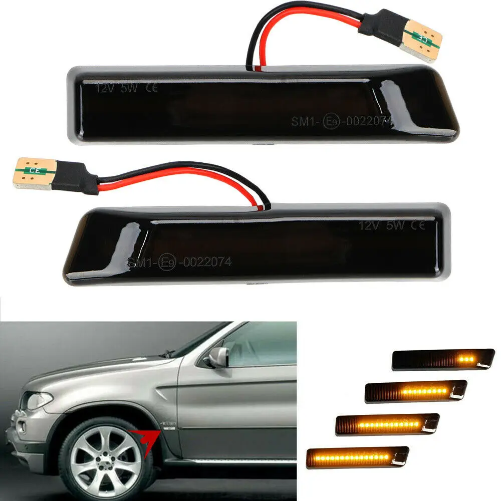 

Поворотники для BMW 3 серии E36 96-98 X5 E53, 2 шт.