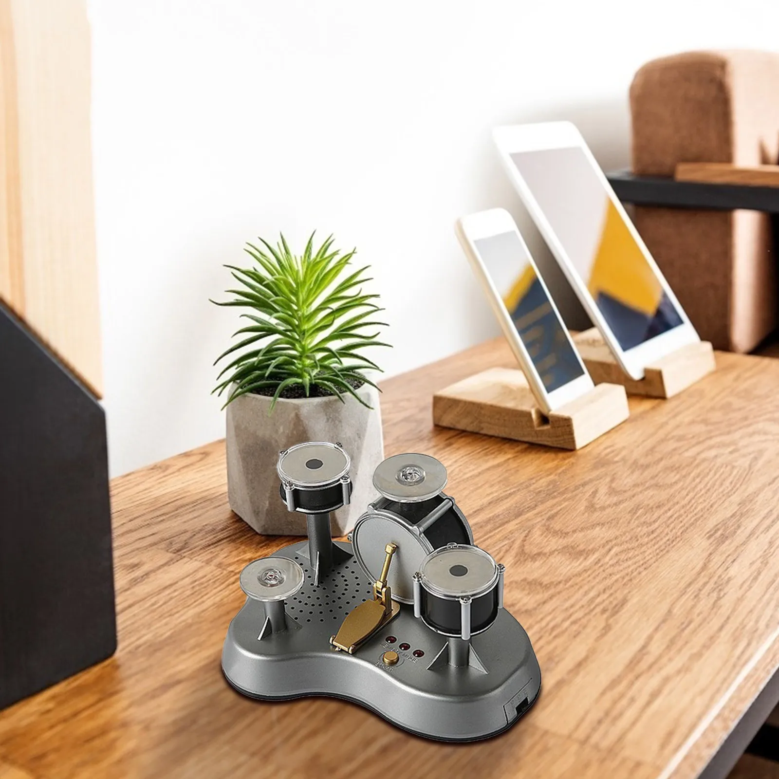 Электронный настольный мини-барабан сенсорный барабан для пальцев новый