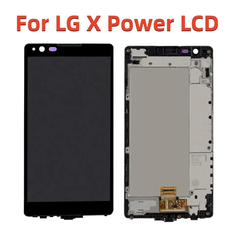 

Original 5.3" Screen For LG X Power LCD With Frame Display Touch Screen K220 K220DS F750K LS755 X3 K210 US610 K450 LCD Display