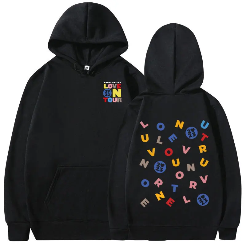 

Love on Tour Concert 2023 Hoodie Men Women Clothing Aesthetic Sweatshirts Harajuku Vintage Oversized Hoodies Streetwear Couples