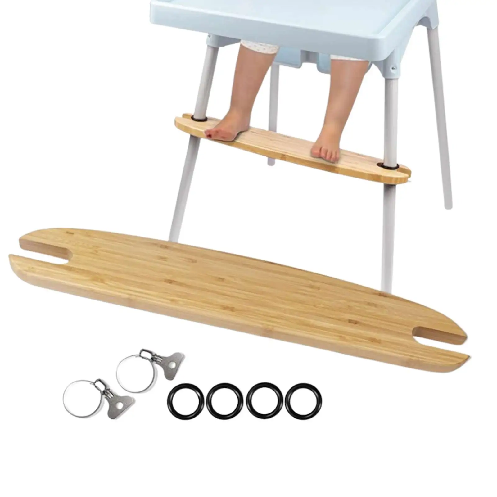 Footrest Ergonomic Design Amboo Wooden Foot Rest |bamboo Bab