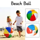 Новинка, 25 см, красочный Детский развивающий пляжный мяч для малышей, плавательный бассейн, водный мяч, надувные детские развивающие игрушки 2021