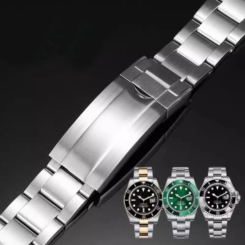 Ремешок для часов из нержавеющей стали Rolex SUBMARINER YACH Master DAYTONA 20 мм 21 прочная
