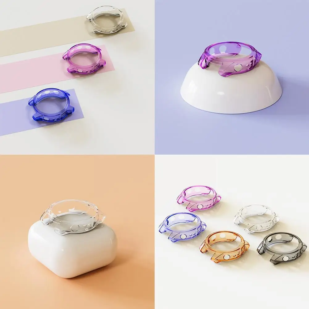 

Watch For 7 Tpu Cover Shockproof Protector Watch Soft Tpu Silicone Bumper Frame Cover D5u3
