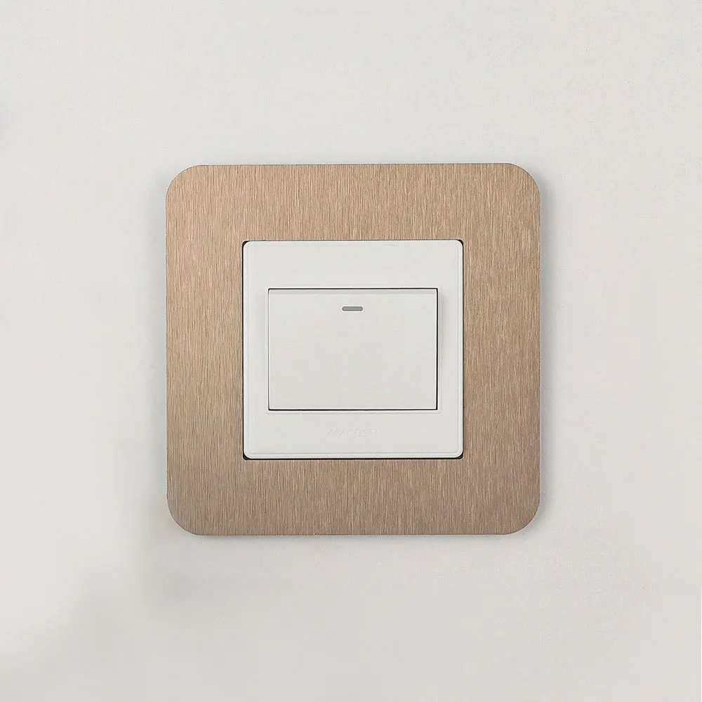 

Новый простой пылезащитный переключатель с защитой от грязи и клейким покрытием, Настенная Наклейка на выход для украшения дома, гостиной