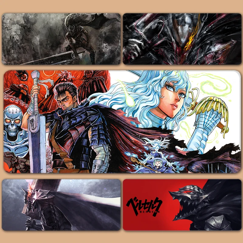 

BERSERK Guts Berserker Armor XXL Large Mousepad Keyboard Pad Gaming Mouse Pad