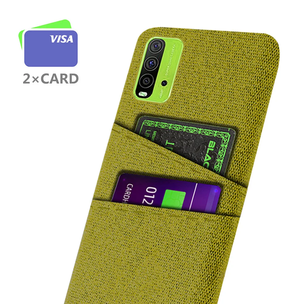

For Redmi 9T Case Cool Back Cover Redmi 9T Case For Redmi 9T 6.53" Dual Card Fabric Cloth Luxury Funda For Xiaomi Redmi 9T 9 T