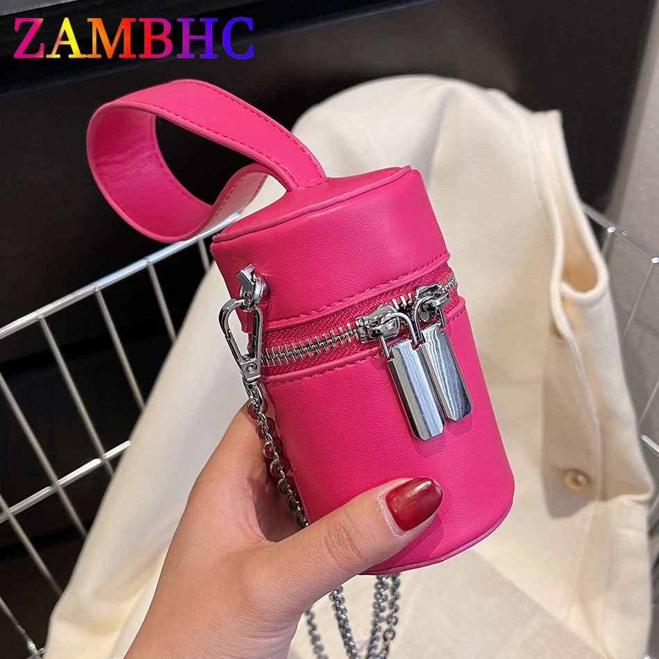 Супермаленькая дамская сумка с губной помадой сумки на плечо карамельных цветов