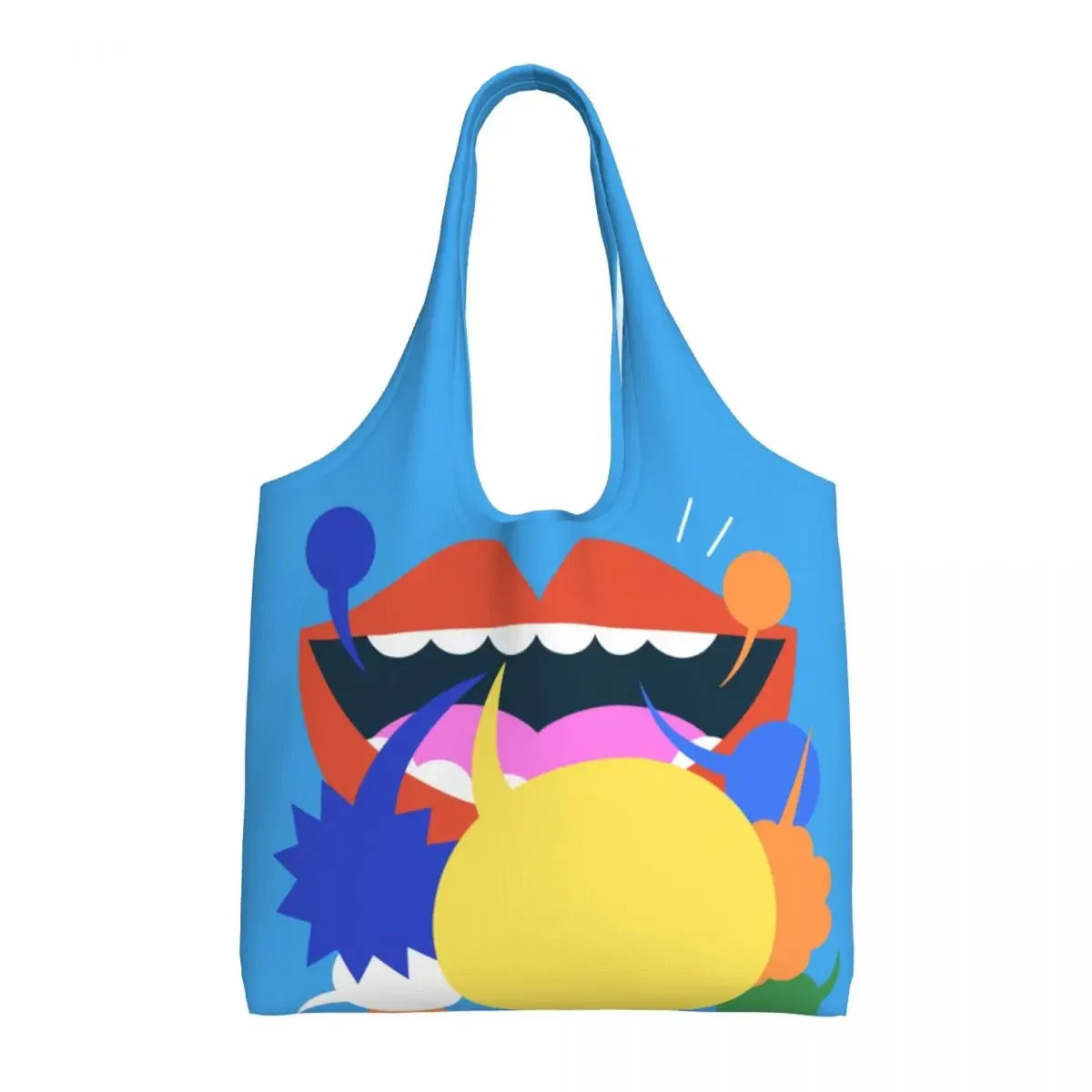 Сумка для покупок женская парусиновая сумка на плечо портативная уличная