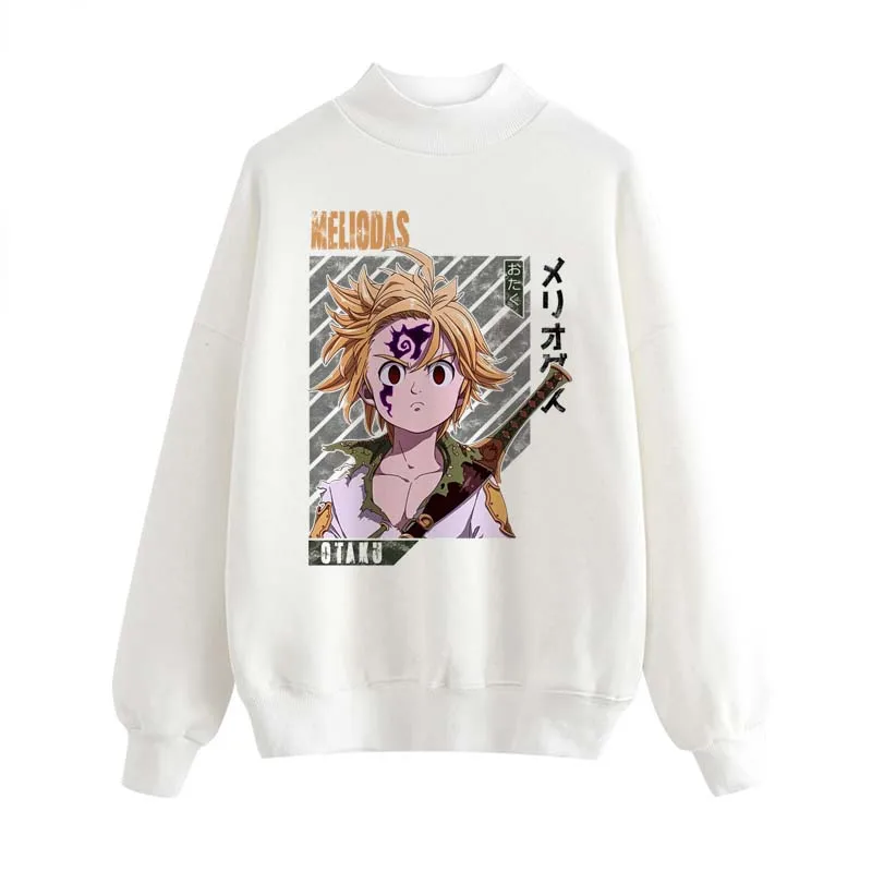 

Мужской свитшот с рисунком из японского аниме Nanatsu No Taizai Meliodas