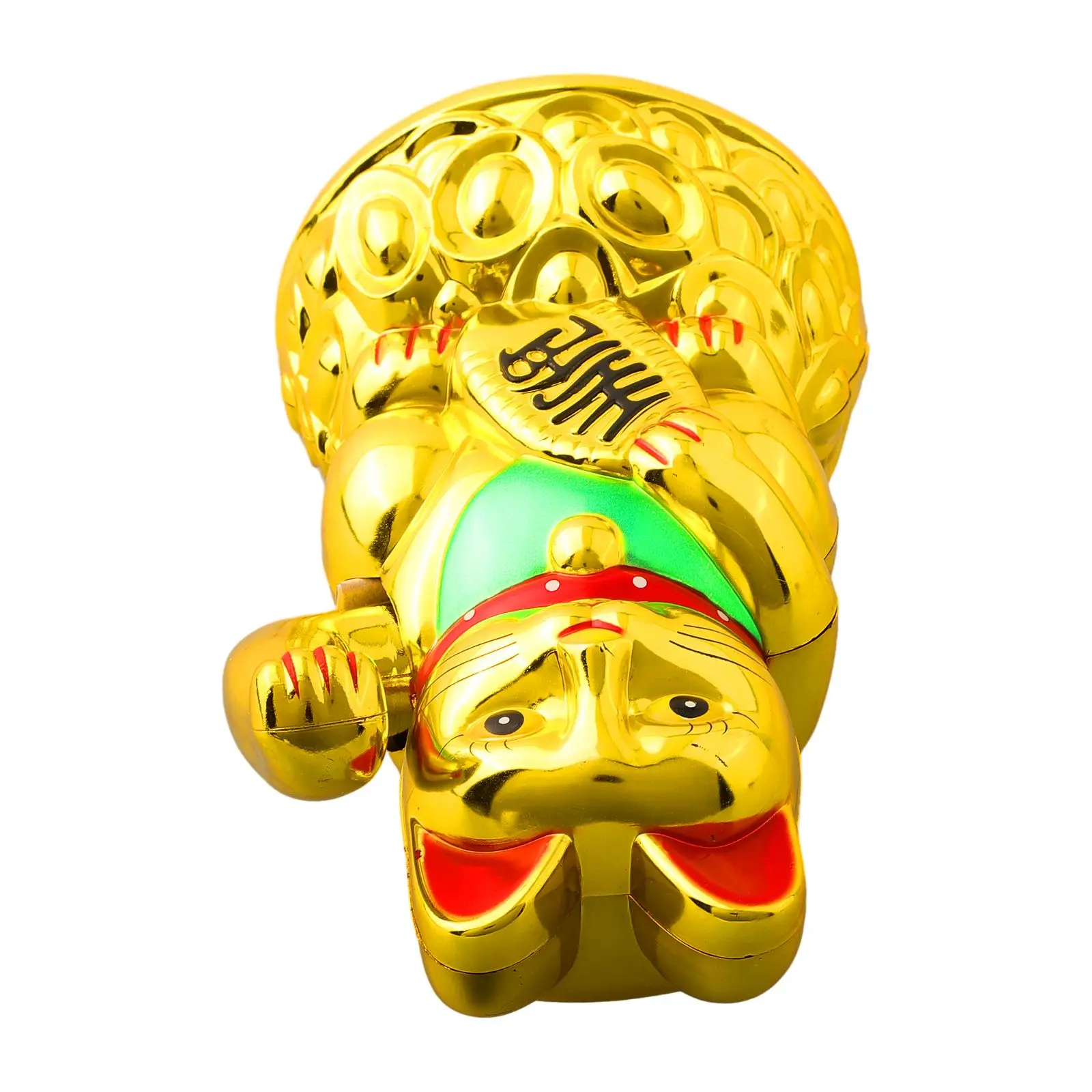 Украшение Lucky Cat для домашнего офиса Waving 6 5 дюймов Beckoning Maneki Neko подарки на день