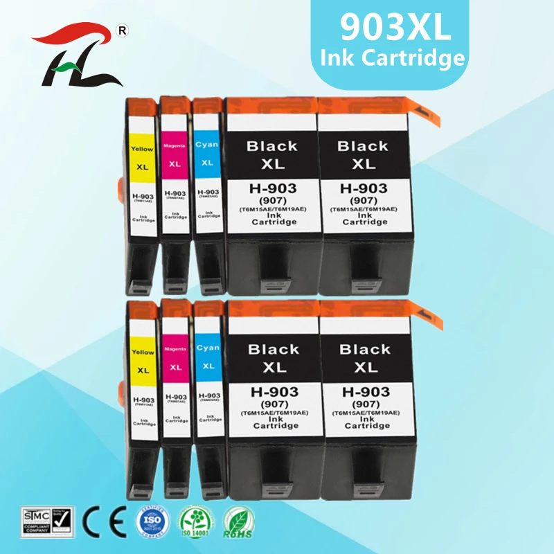 Ink Cartridge compatible for HP 903 907 903XL 907XL HP903XL HP907XL OfficeJet 6950 6960 6961 6963 6964 6965 6970 6975 Printer