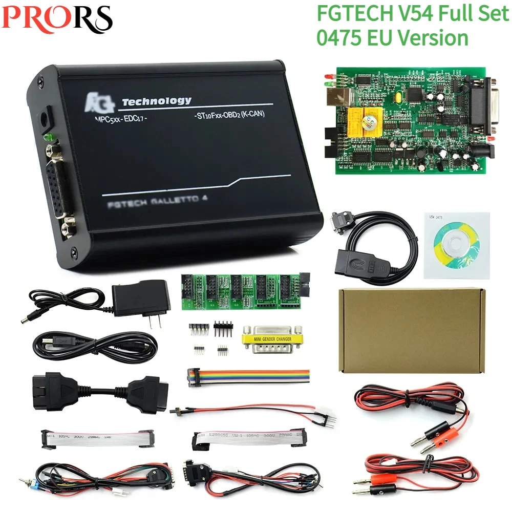 Новинка Fgtech Galletto V54 0475 Master 4 Полная поддержка чипа BDM Полные функции для KESS KTAG ECU чип-тюнинг kess 5,017/K-tag 7,020