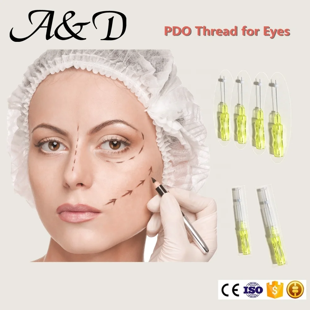 

Pdo thread lift korea mono W blunt 30g 25mm for face eye remove wrinkles remove dark circles 20 piece