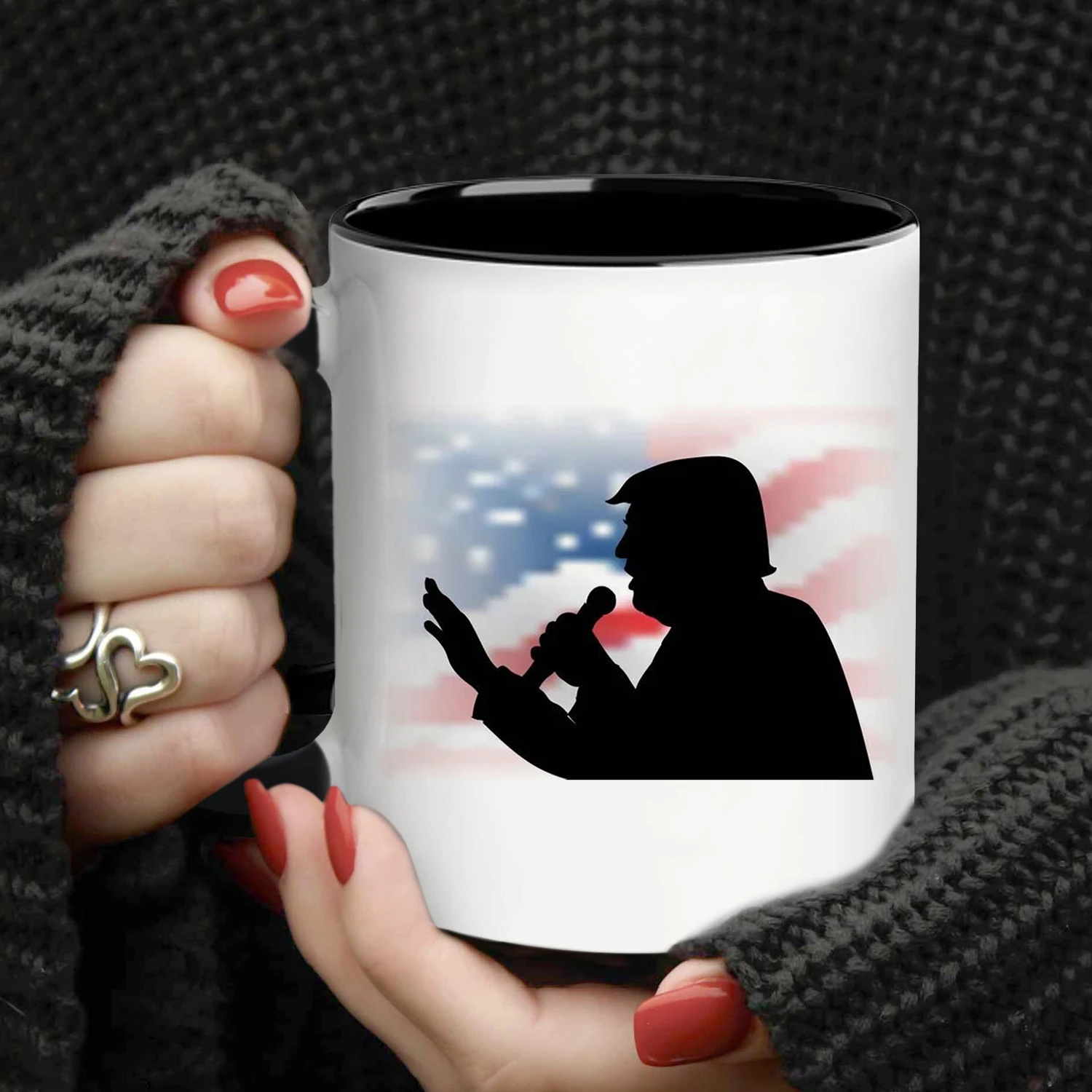 Керамическая Кружка Trump's Coffee 11 Унций Саркастический Подарок Для Домашнего