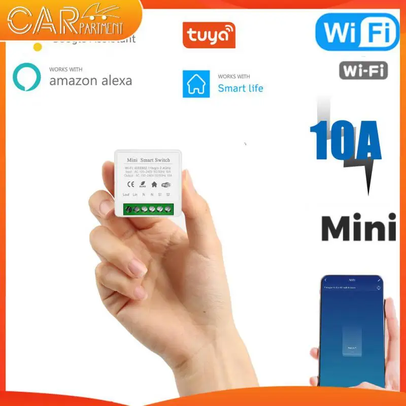 

Выключатель беспроводной с поддержкой Wi-Fi и таймером, 10 А