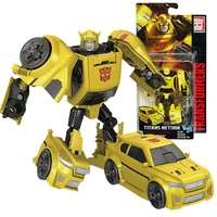 hasbro genuine transformers toys tians return bumblebee anime action figure deformation robot toys for boys kids christmas gift
