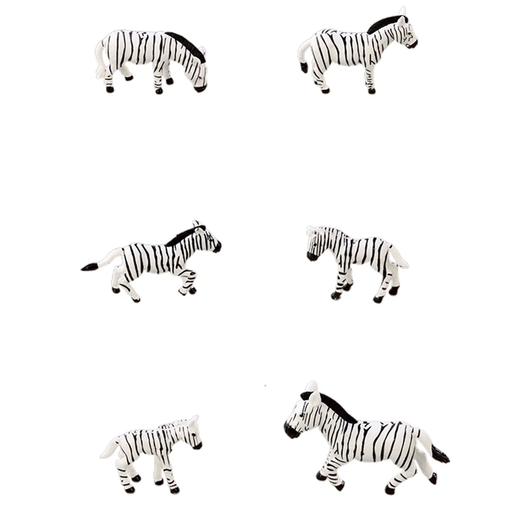 

Zebra Adornment Resin Decoration Figurines Miniature Decors Micro Desk Gardenfigurine Statues Courtyard Landscape Model