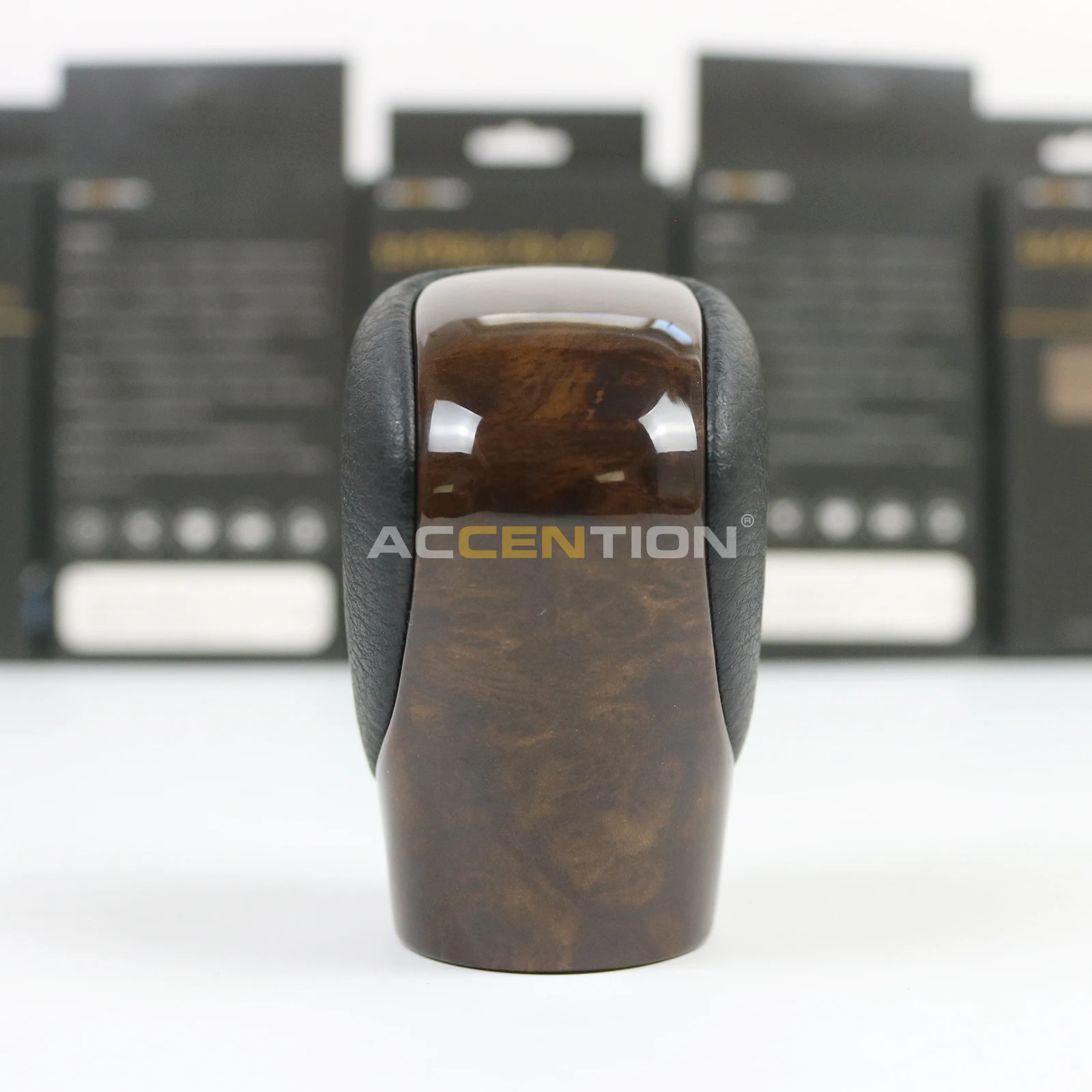 Черная кожаная ручка переключения передач для Toyota Lexus GS-450H GX IS-300 NX-300H RC-300 2015-2021