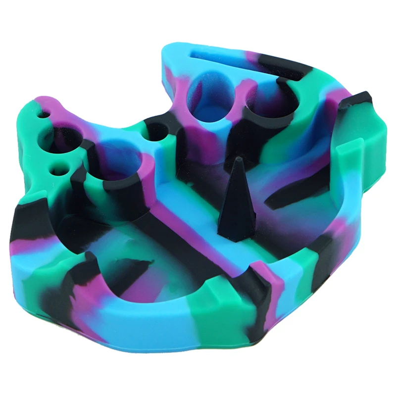 

New Design Silicone Ashtray Heat Resistant Portable Ashtray Cigarette Ashtray for Home Outdoor