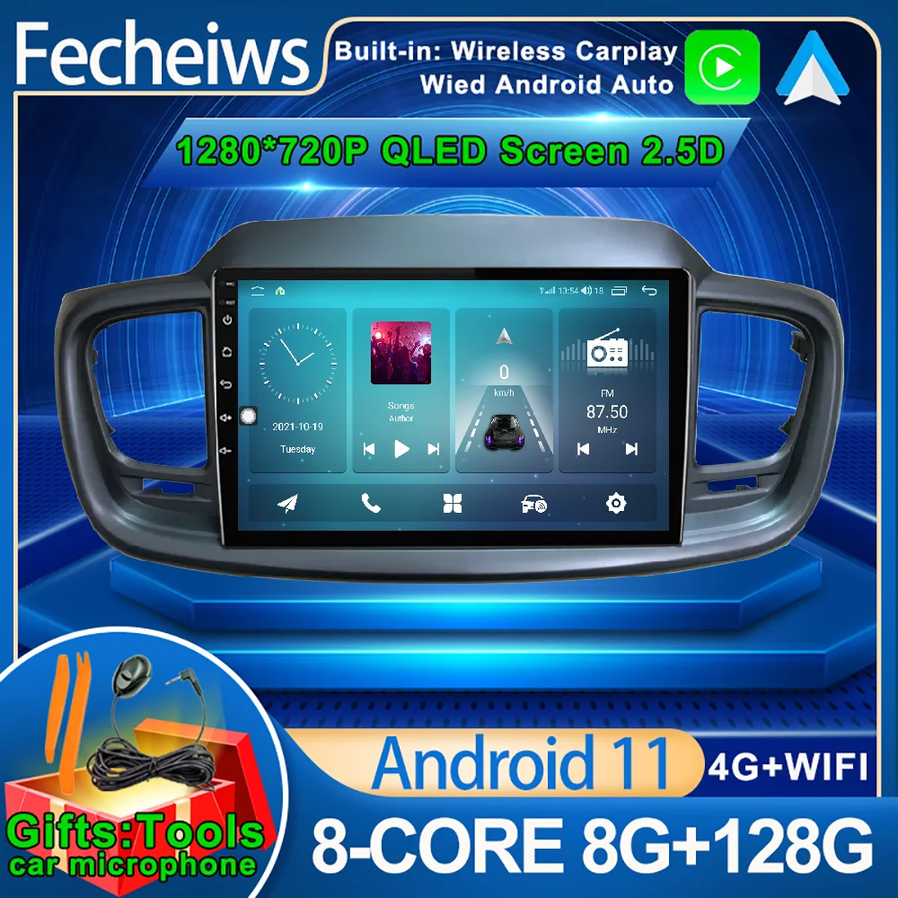 Автомагнитола на Android для Kia Sorento 2015 - 2017 Carplay Автомобильная Мультимедийная система