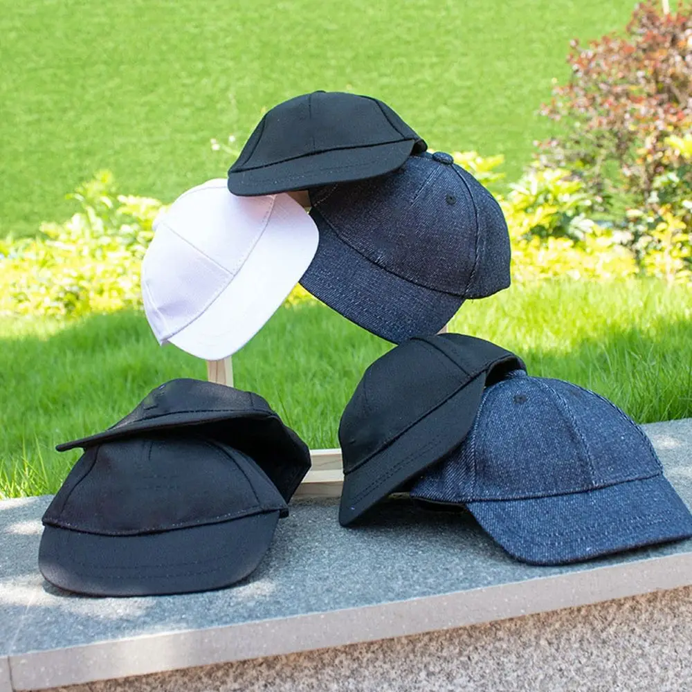 

Plush Doll Head for 15cm Dolls Cute Straw Hat Baseball Cap Animal Casual Hat Fashion Caps 20cm Doll Hat