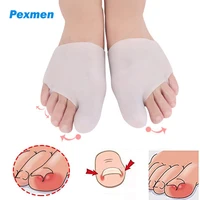 pexmen 2pcs gel bunion protector sleeves bunion pads cushions for big toe relieve foot pain from friction rubbing and pressure