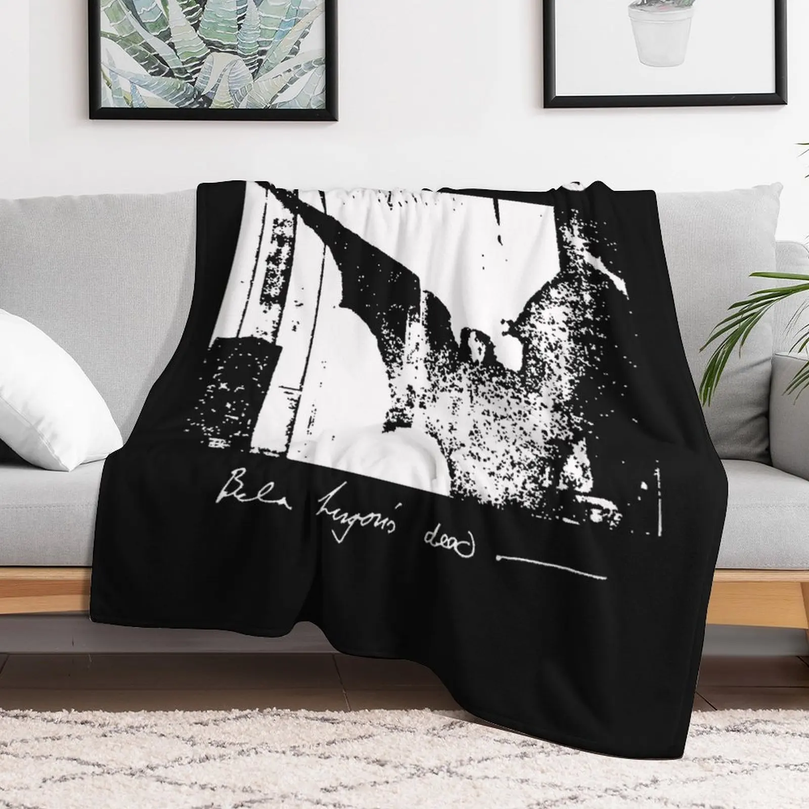 Одеяло BauhausBat Wings Bela Lugosis Dead идеи подарков на день Святого Валентина одеяла в стиле