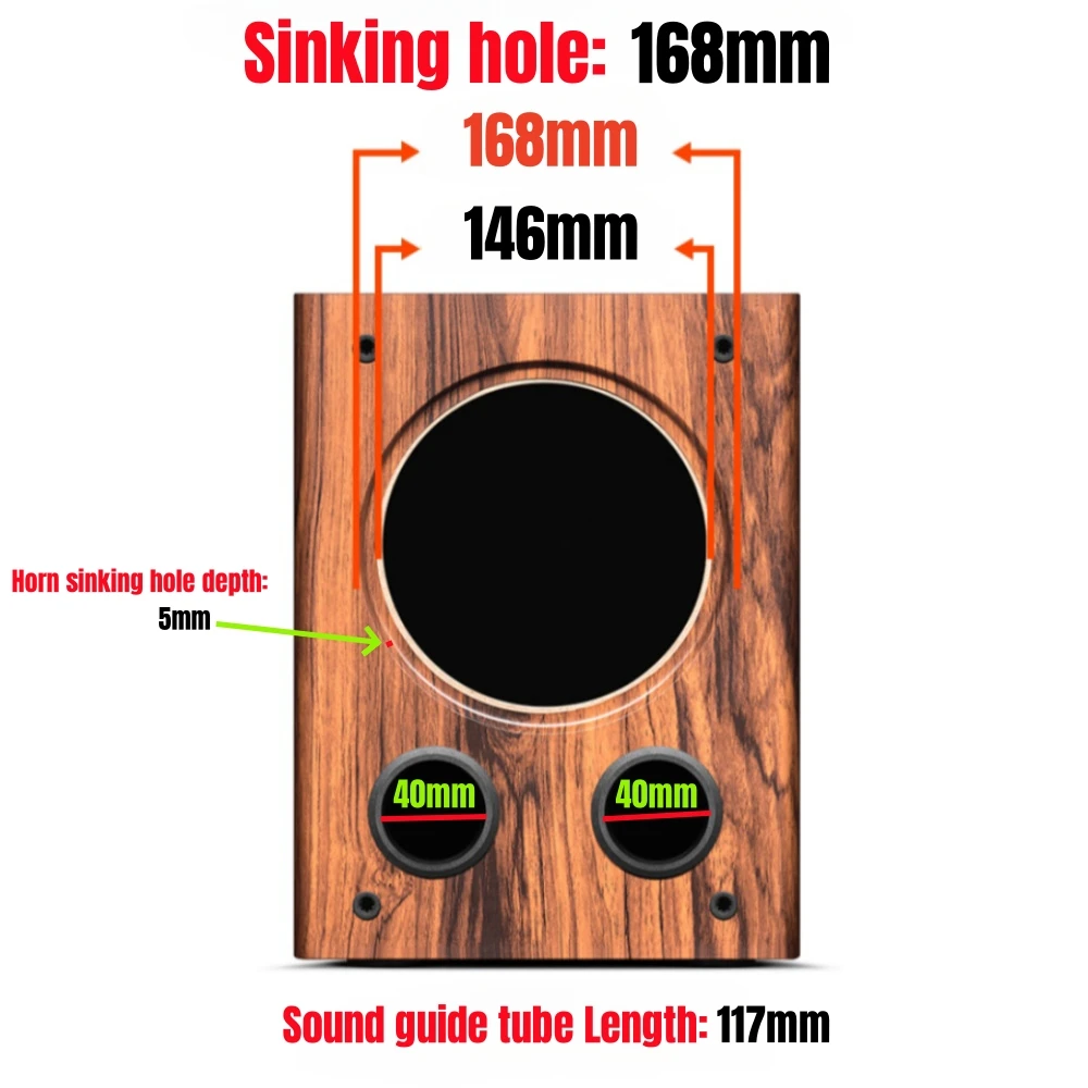 Модификация аудио автомобиля сделай сам пустой сабвуфер 6 5 дюйма колонка корпус