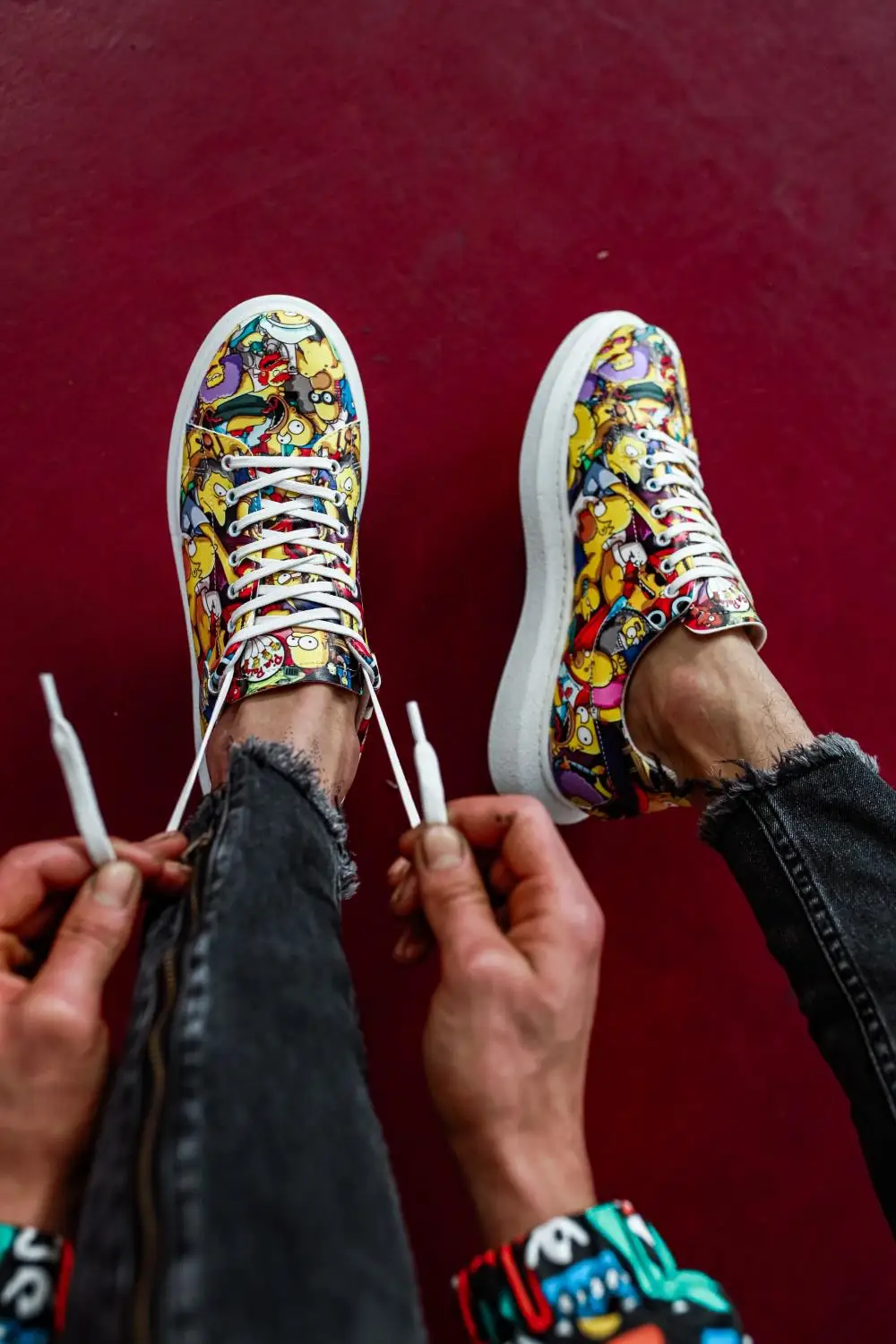 

Knack Digital Print Shoes R044 Simps/Color