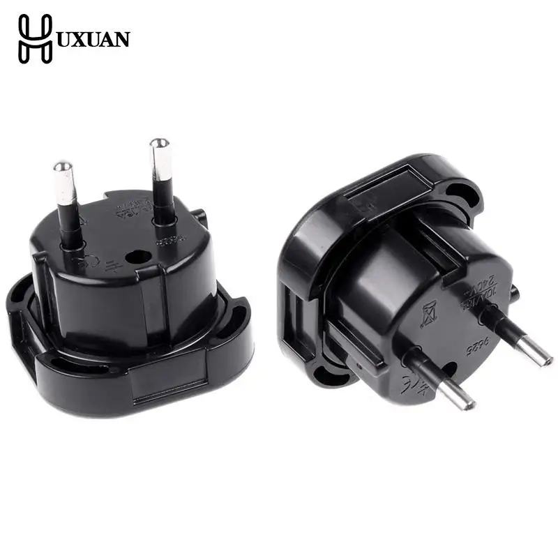 

1PC 2 Pin Wall Plug Electrical Socket UK TO EU EUROPE EUROPEAN Travel Charger Adapter Plug Converter 10A/16A 240V